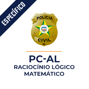 Raciocínio Lógico Matemático para PC-AL - Polícia Civil Alagoas  - Aprenda com o Método MPP