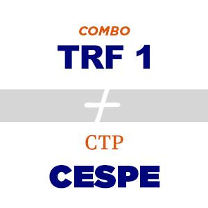 COMBO TRF 1ª REGIÃO + CTP CESPE  - Raciocínio Lógico
