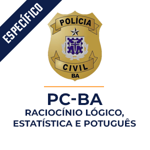 Estatísca, Raciocínio Lógico e Português para Polícia Civil - BAHIA - PC-BA - Aprenda com o Método MPP Estatísca, Raciocínio Lógico e Português para Polícia Civil - BAHIA - PC-BA - Aprenda com o Método MPP