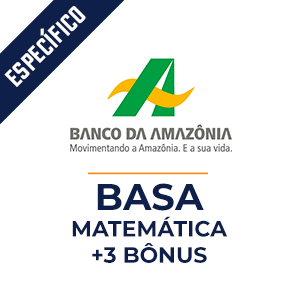 BANCO DA AMAZÔNIA  - Gabarite matemática com o método MPP 