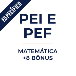 Matemática para PEI e PEF  - Gabarite a prova com o MÉTODO MPP.