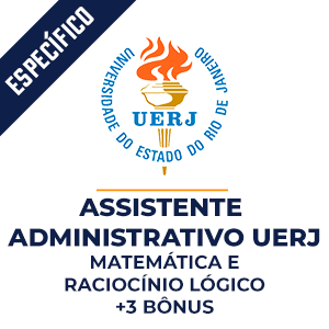 Matemática e Raciocínio Lógico para Assistente Administrativo UERJ   - Método MPP para UERJ