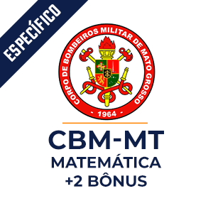 Matemática para CBM MT  - Método MPP para Aprender Matemática para Oficial e Soldado da CBM MT