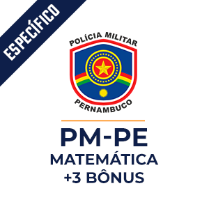 POLÍCIA MILITAR - PE  - Gabarite Matemática com o Método MPP