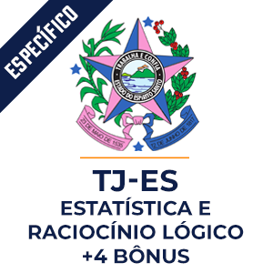 Estatística e Raciocínio Lógico para TJ ES  - Método MPP pra TJ ES