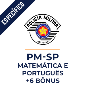Matemática e Português para PM SP  - Dobradinha MPP do Básico ao Avançado