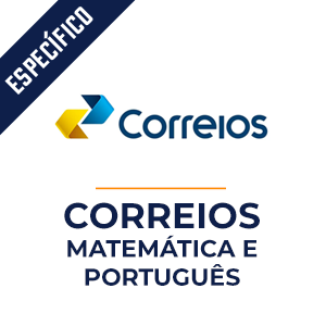  Matemática e Português para CORREIOS  - Domine as matérias que valem 75% da prova.