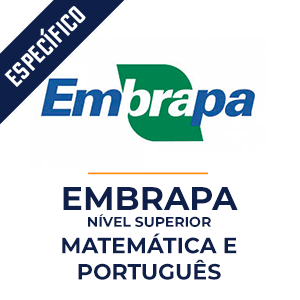 Matemática e Português para a Embrapa - Nível Superior  - Dobradinha MPP do Básico ao Avançado