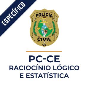 Raciocínio Lógico e Estatística para PC CE  - Aprenda Raciocínio Lógico e Estatística com o Método MPP