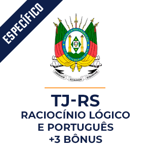Raciocínio Lógico e Português para o concurso do TJ-RS  - Dobradinha MPP do Básico ao Avançado