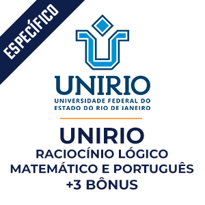 Raciocínio Lógico Matemático e Português para UNIRIO  - Aprenda com o Método MPP