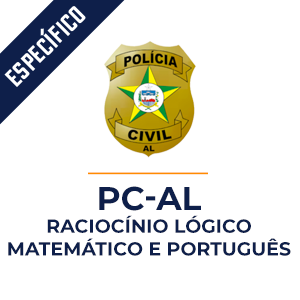 Raciocínio Lógico Matemático e Português para PC-AL - Polícia Civil Alagoas  - Aprenda com o Método MPP